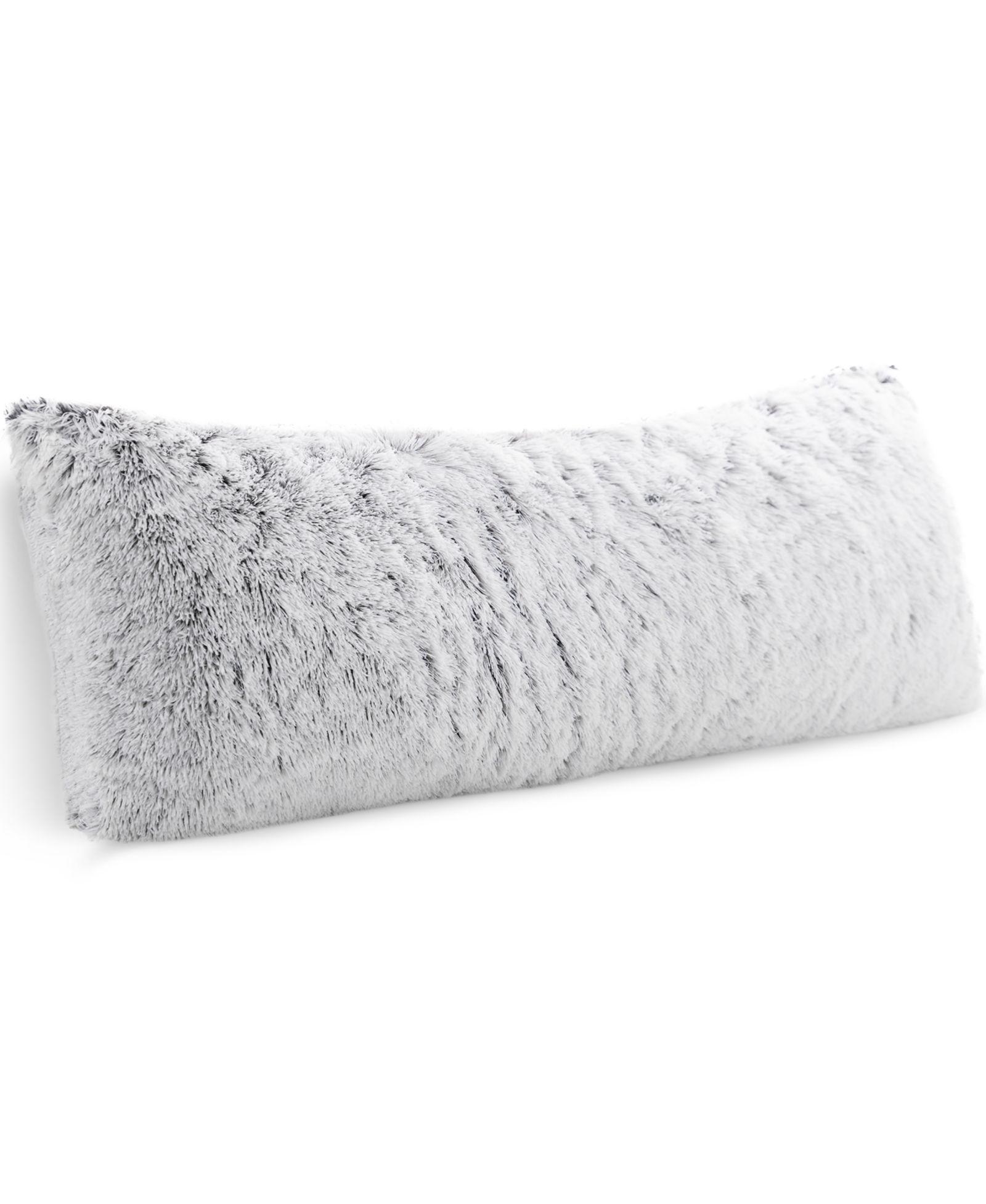 Подушка-валик Cheer Collection Faux Fur Body Pillow, 20" x 54"