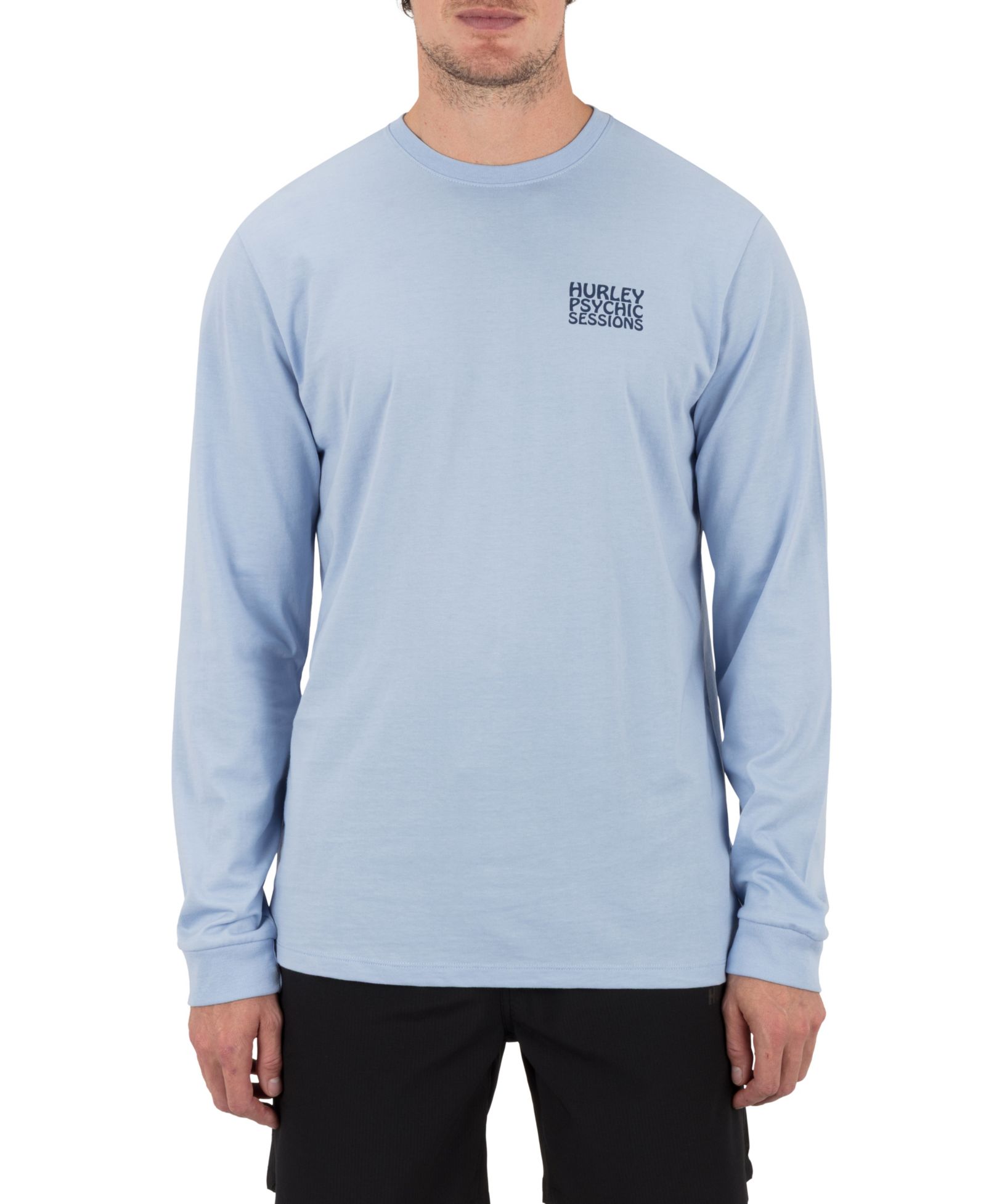 Hurley Men's H2O-Dri Psychic Session Long-Sleeve T-Shirt