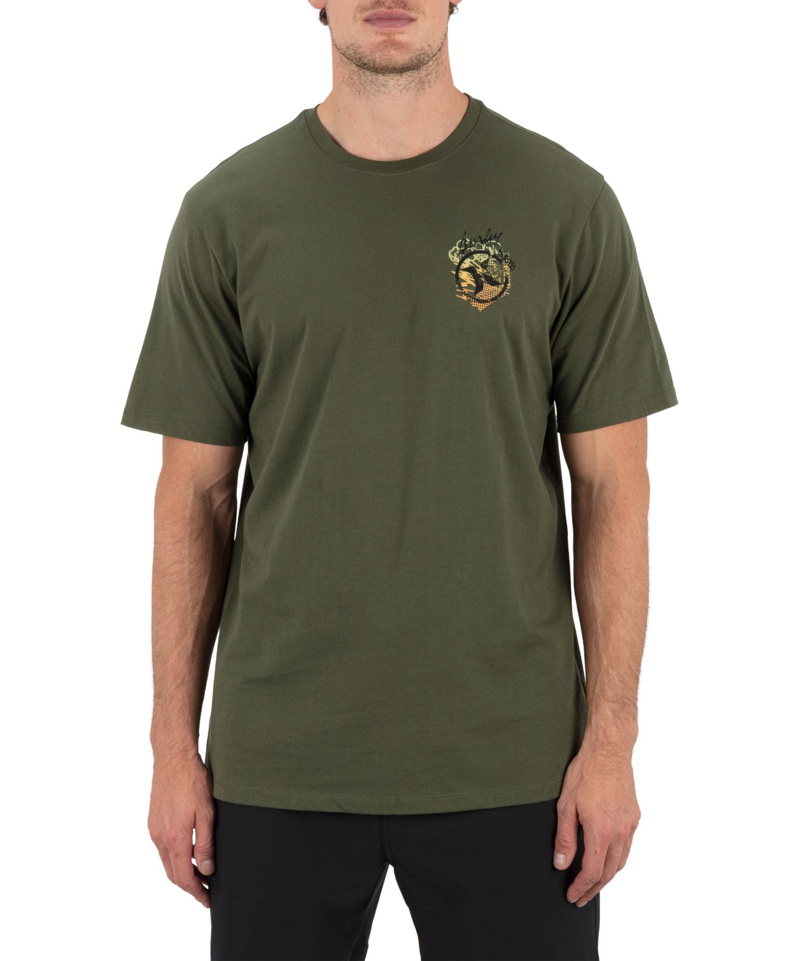 Hurley Men's Crusty Short-Sleeve Crewneck T-Shirt