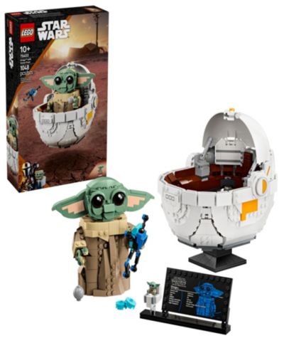 LEGO® Star Wars the Mandalorian Grogro с летающей люлькой 75403, 1048 деталей