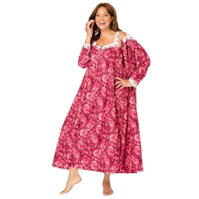Женский комплект пениуаров Only Neccessities Plus Size Cabbage-Rose