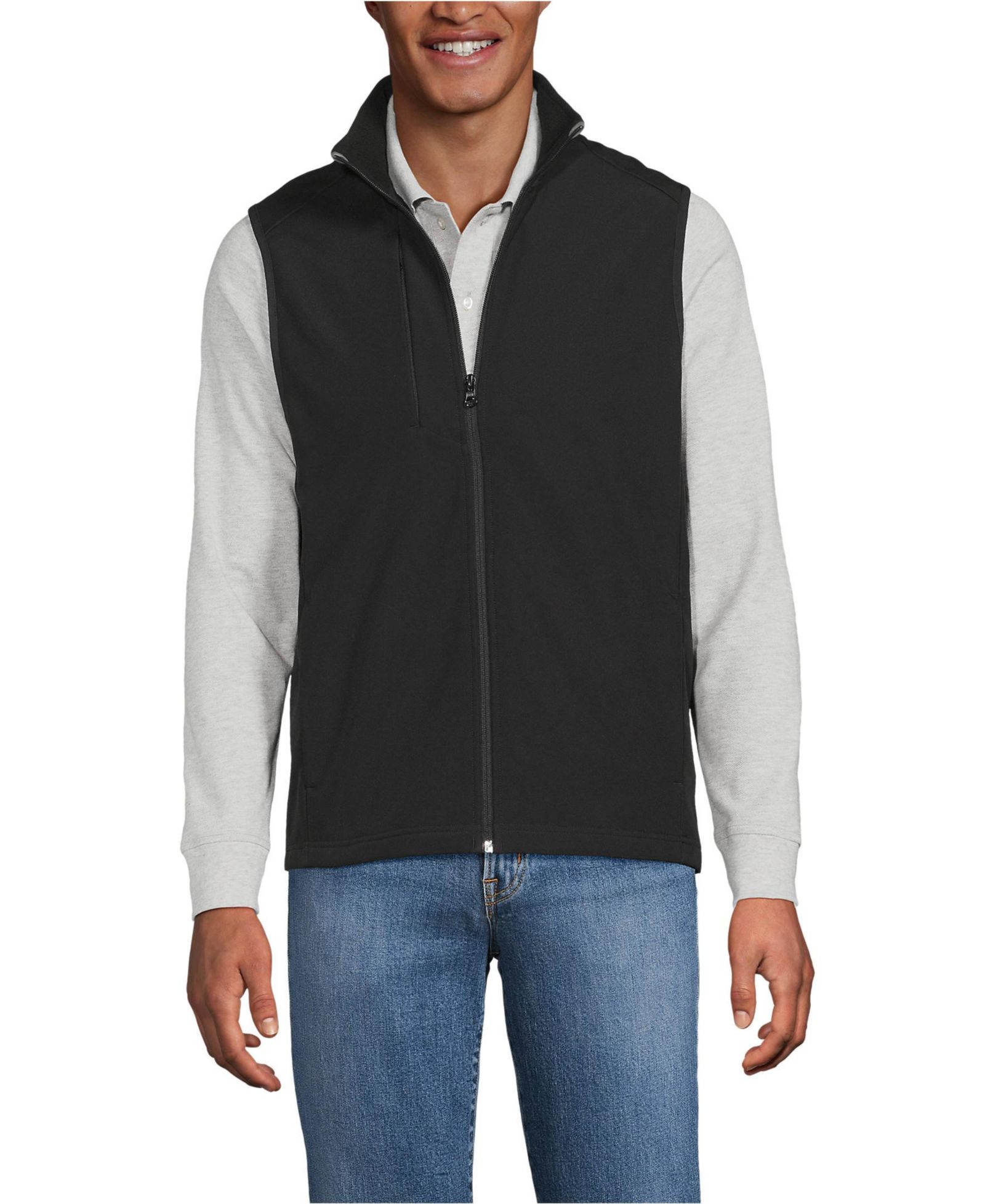 Мужская ветровка Lands' End Soft Shell