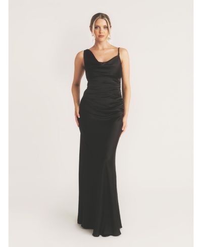 Женское платье Six Stories Cowl Front Asymmetric Bridesmaid