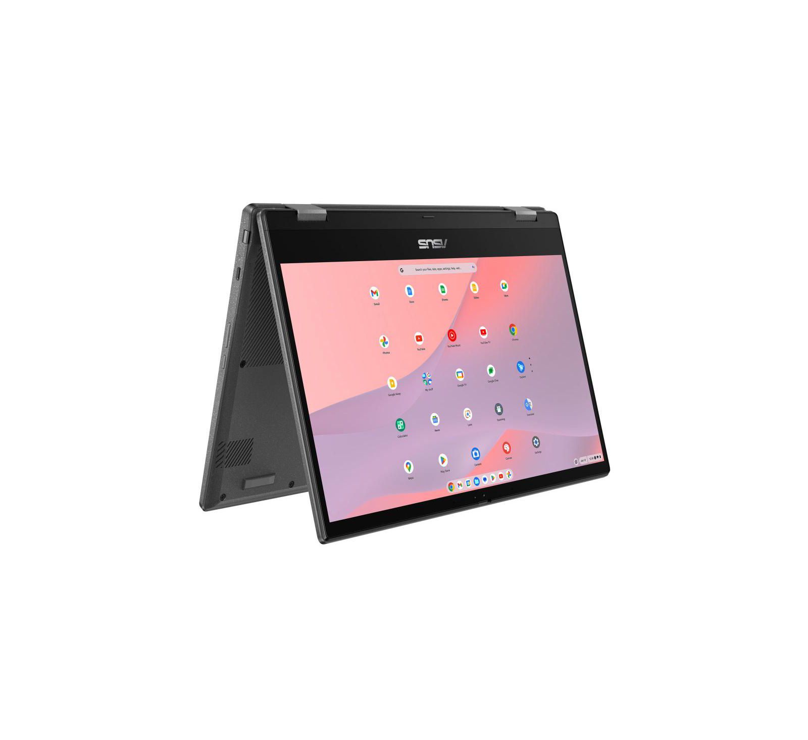 Ноутбук ASUS Chromebook CM14 Flip, 14", FHD, MediaTek 520, 8 ГБ, 64 ГБ, ChromeOS, серый