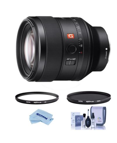Sony FE 85mm f/1.4 GM Lens for Sony E with Hoya 77mm UV+CPL Filter Kit