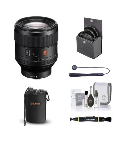 Sony FE 85mm f/1.4 GM Lens for Sony E with Accessories Kit