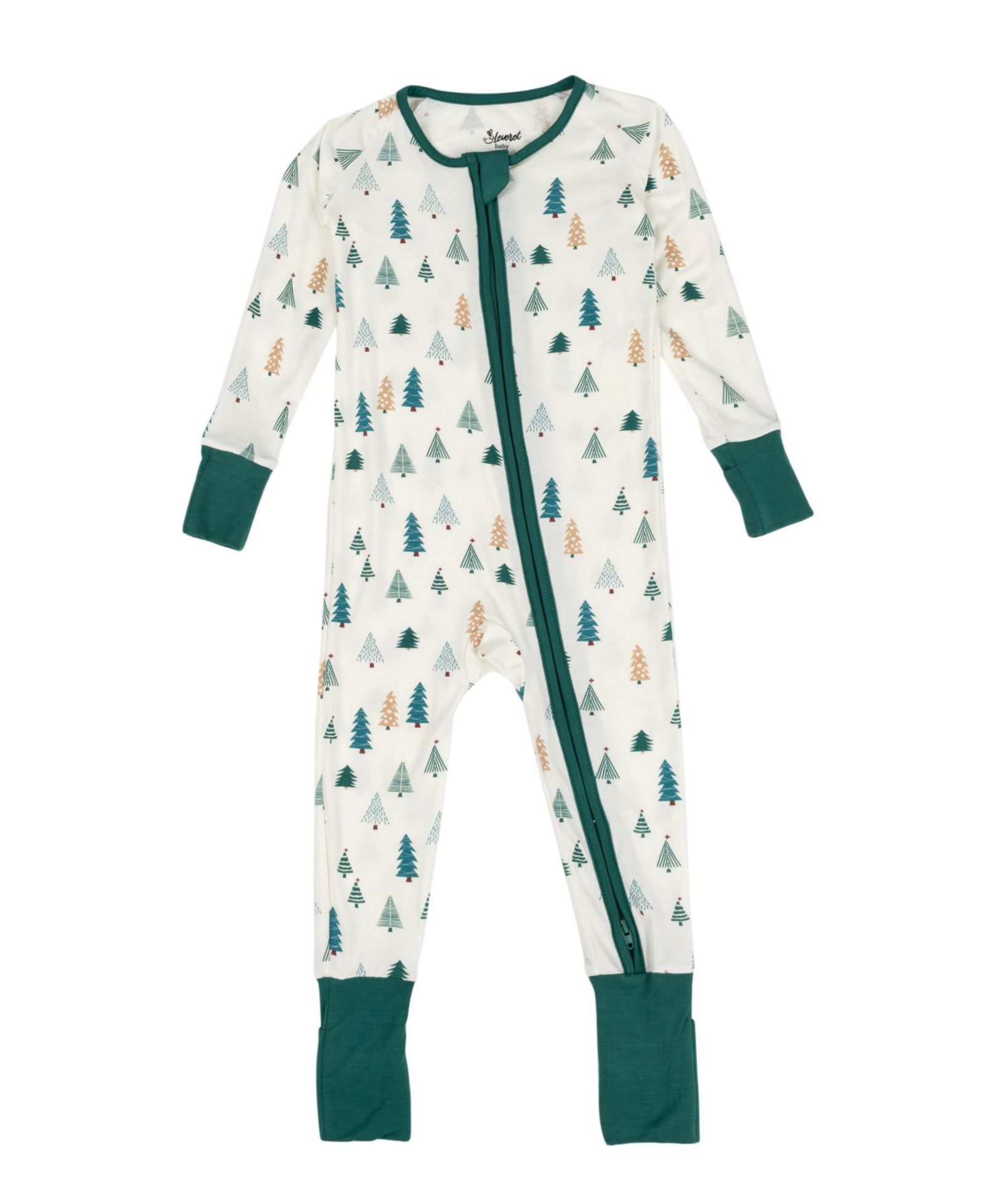 Leveret Детская One Piece Viscose from Bamboo Holiday Pajamas