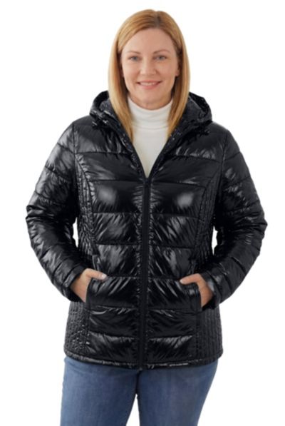 Woman Within Women's Within Packable Puffer Coats