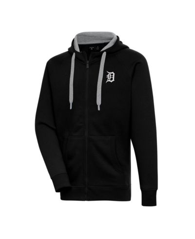 Мужской худи Antigua Detroit Tigers Metallic Victory Full-Zip