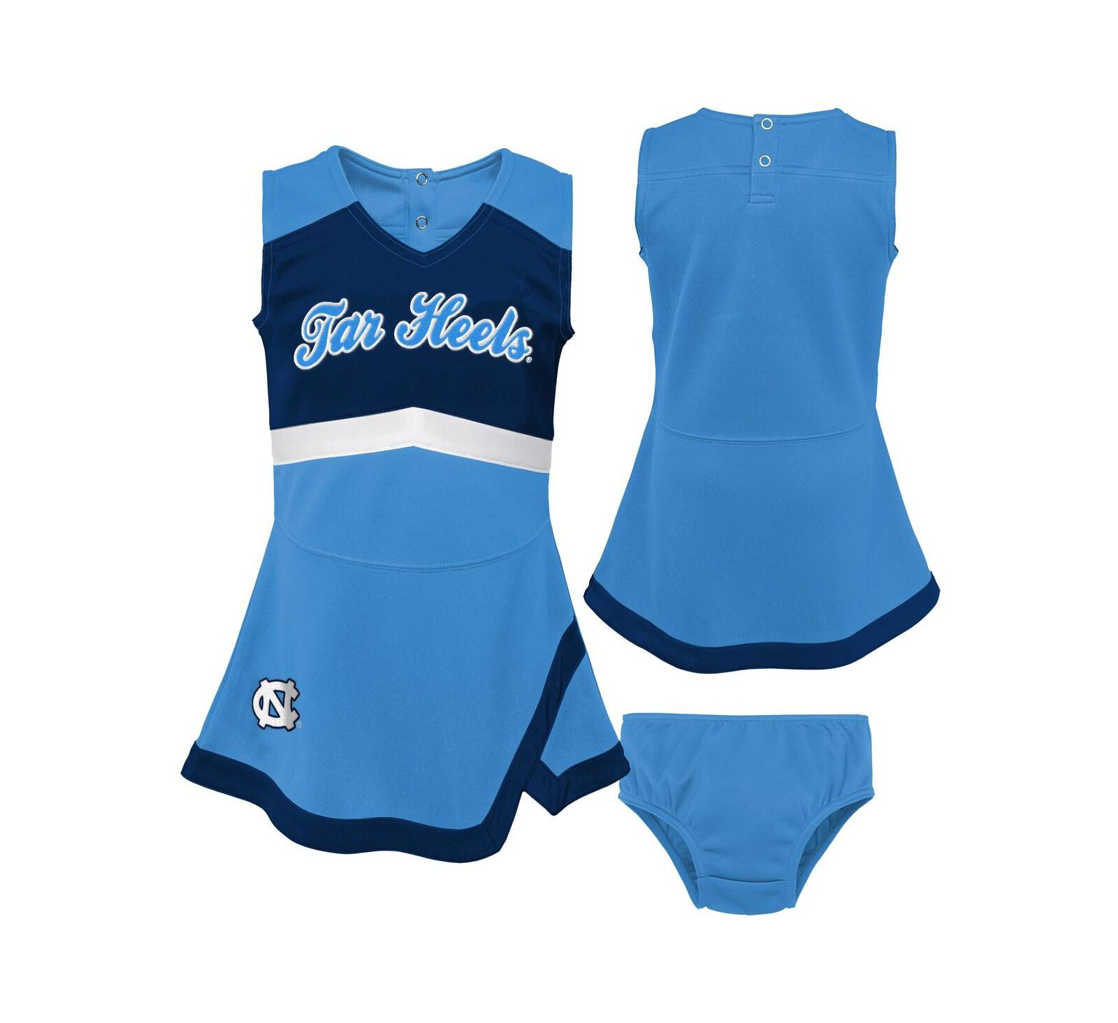 Комплект из 2 предметов для девочек Outerstuff Carolina Blue North Carolina Tar Heels
