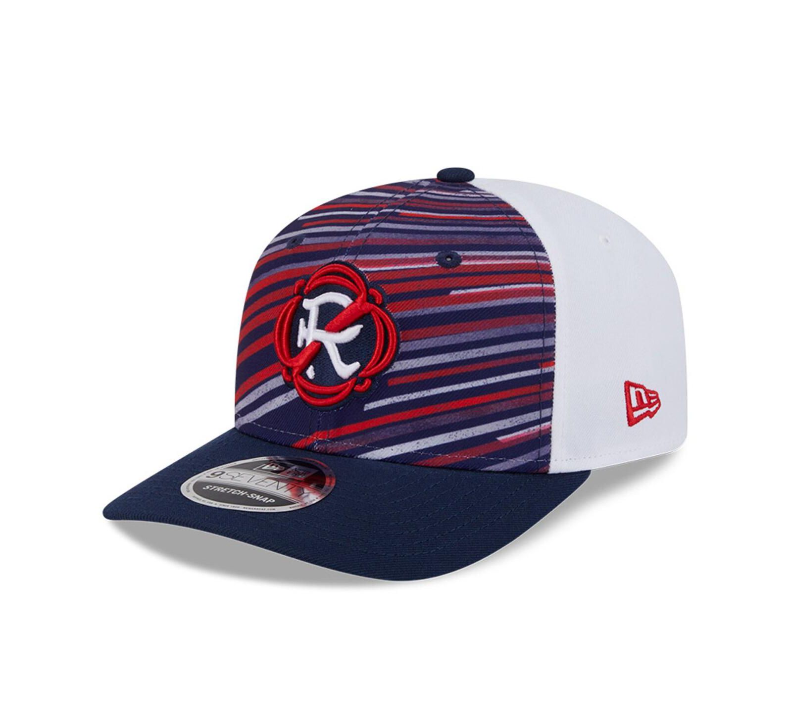 New Era Men's Navy/White New England Revolution 2025 Third 9SEVENTY Stretch Snap Hat