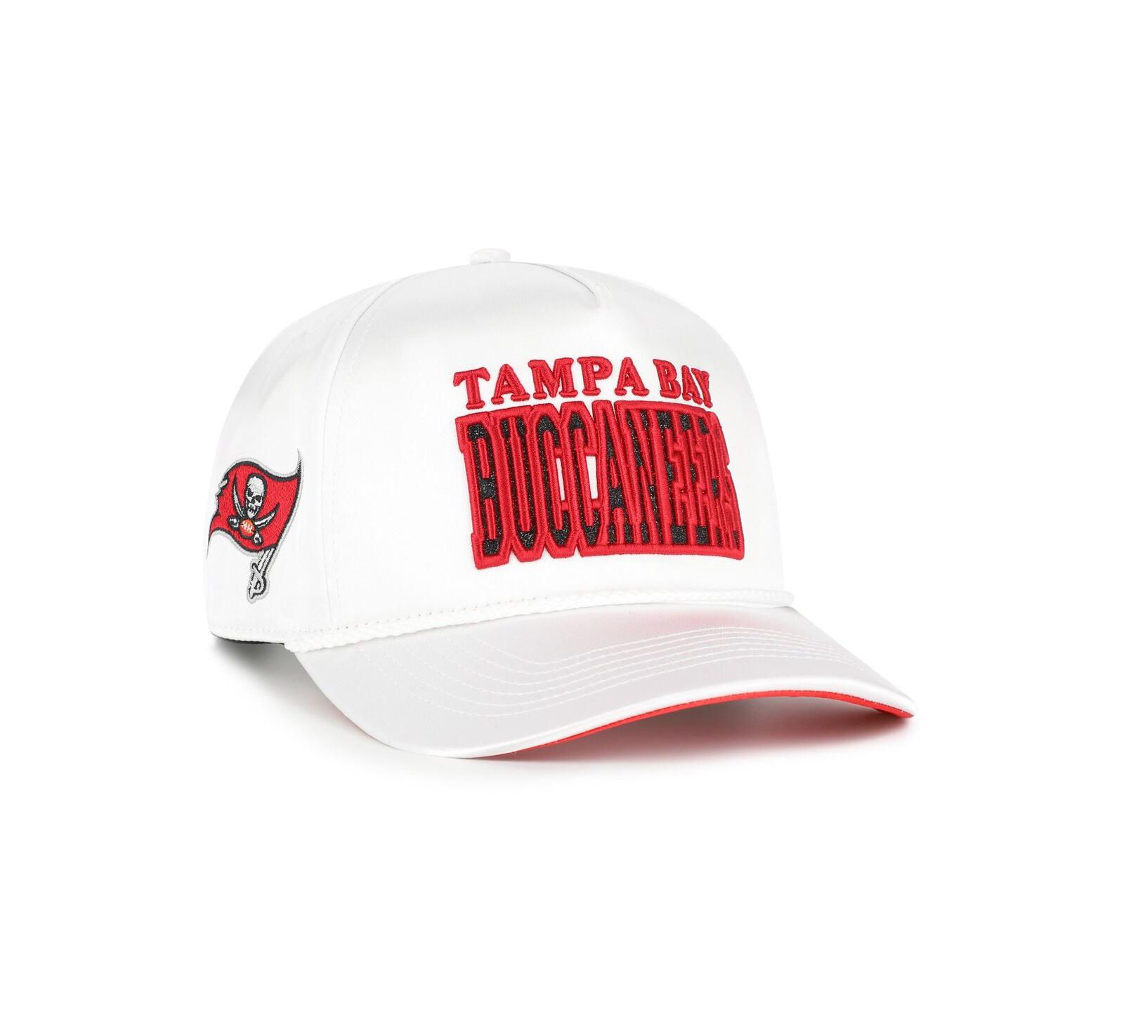 '47 Brand Women's White Tampa Bay Buccaneers Outspoken Hitch Adjustable Hat