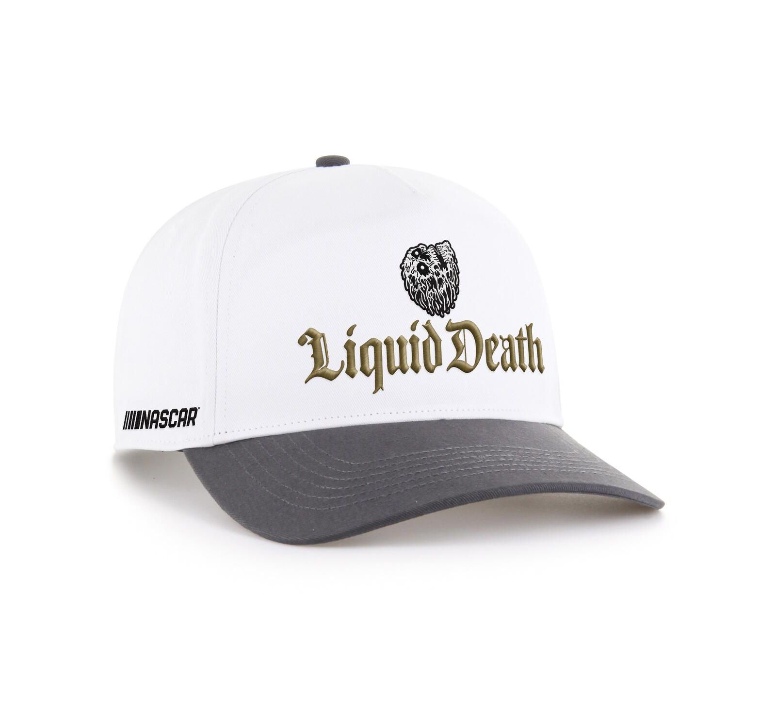 '47 Brand Men's White NASCAR Liquid Death Triple Hit Two-Tone Hitch Adjustable Hat