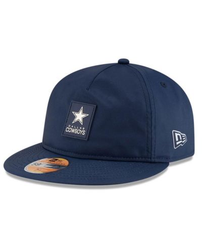Мужская кепка New Era Navy Dallas Cowboys 2025 Sideline Retro Crown 59FIFTY