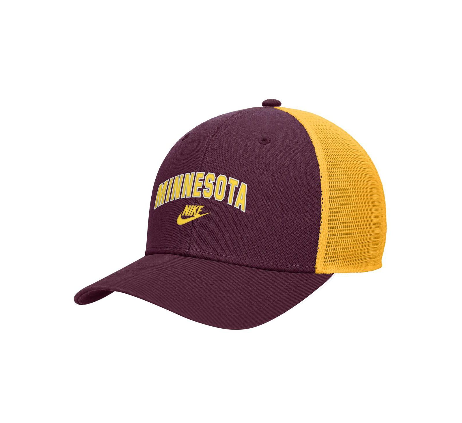 Nike Men's Maroon Minnesota Golden Gophers Vintage Arch Rise Performance Trucker Adjustable Hat