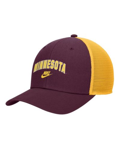 Nike Men's Maroon Minnesota Golden Gophers Vintage Arch Rise Performance Trucker Adjustable Hat