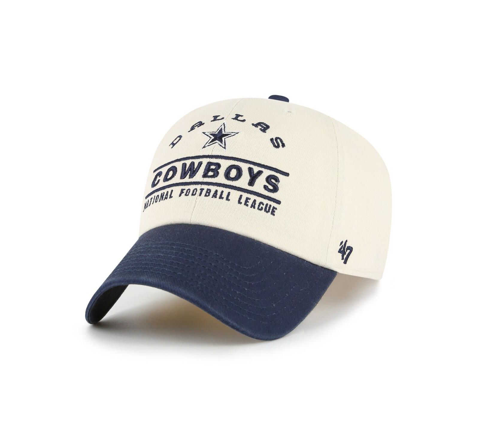 '47 Brand Men's Natural Dallas Cowboys Windham Clean Up Adjustable Hat