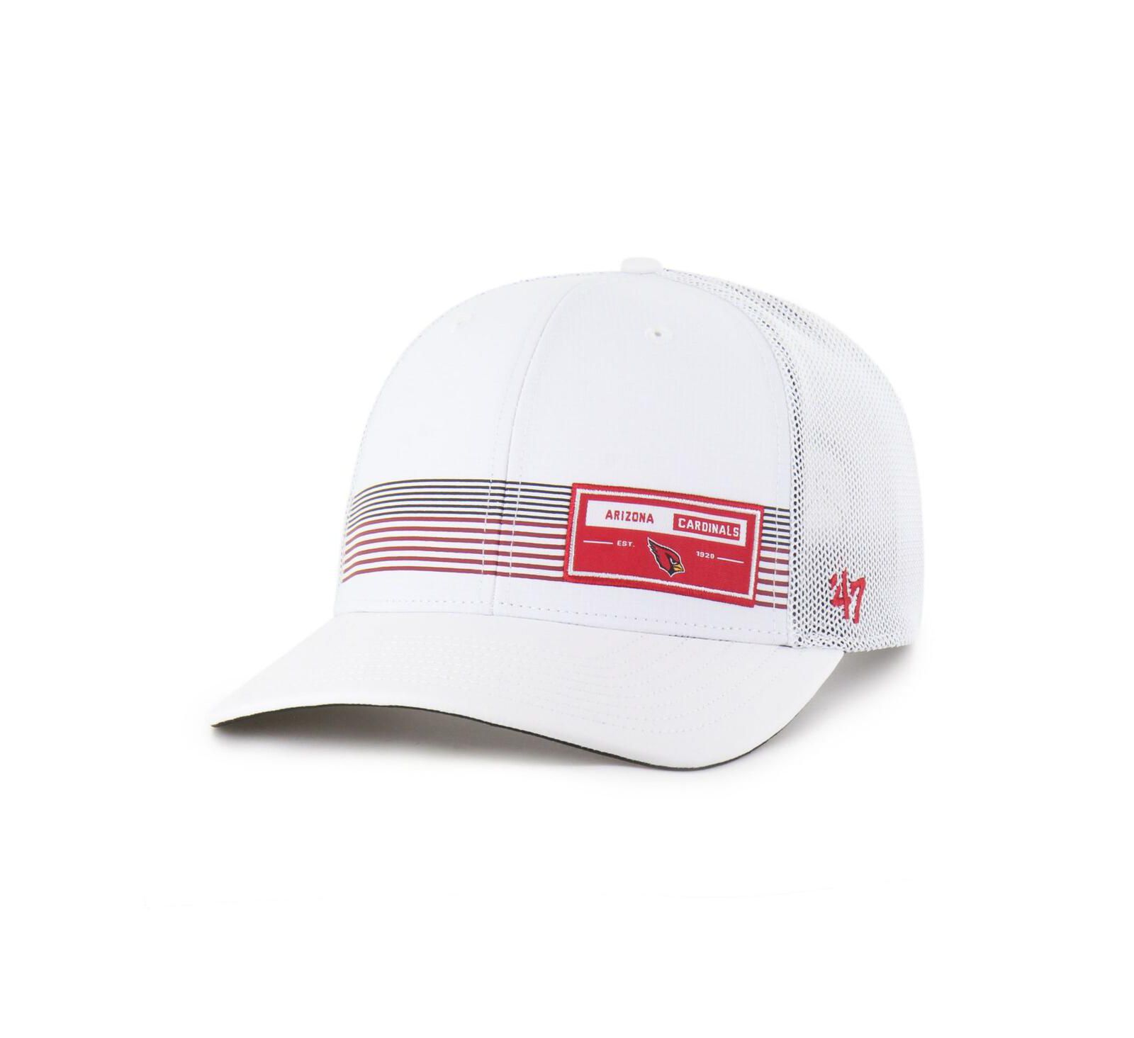 Мужская кепка-тракер '47 Brand White Arizona Cardinals Rangefinder