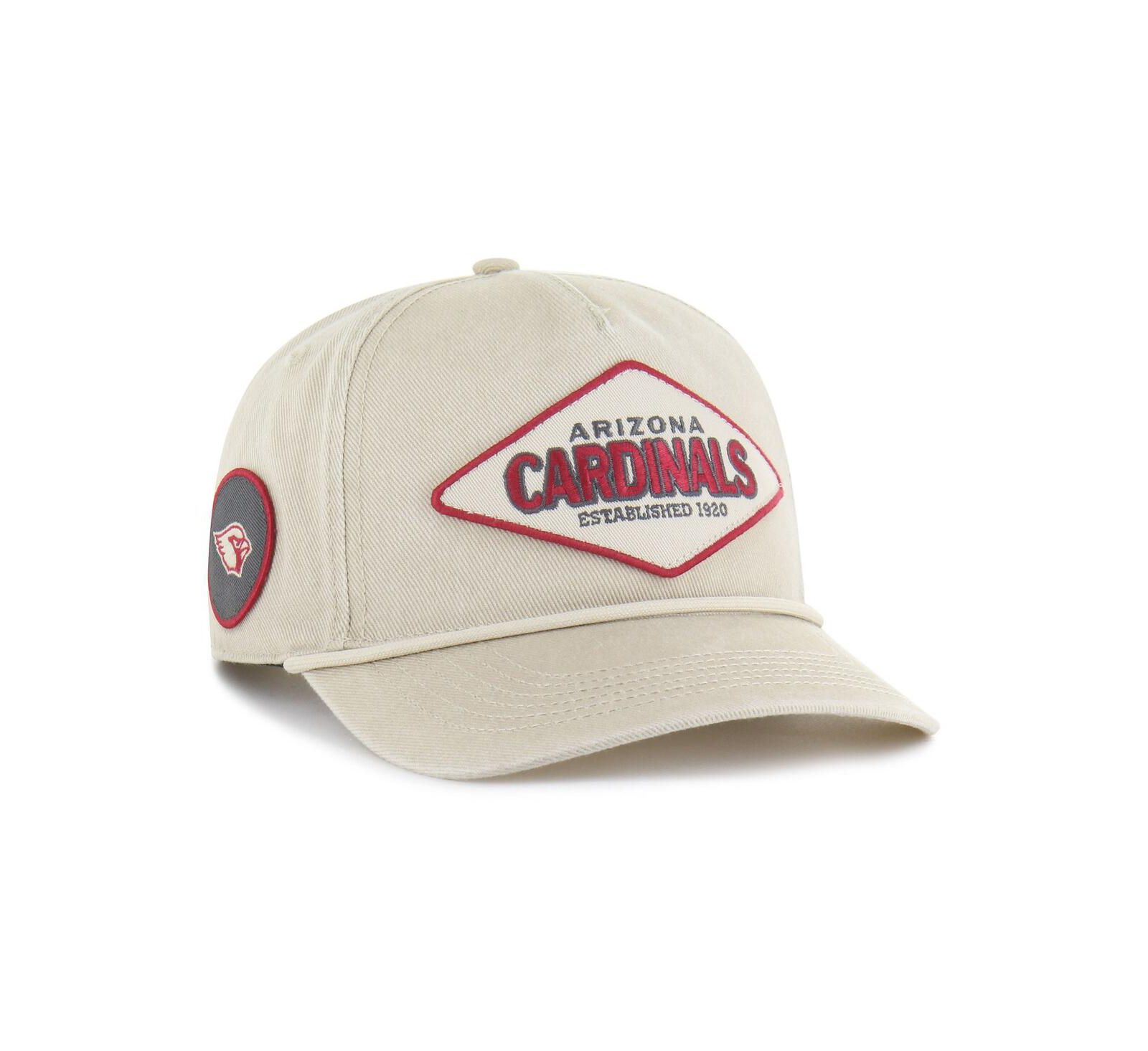 '47 Brand Men's Khaki Arizona Cardinals Cairn Hitch Adjustable Hat