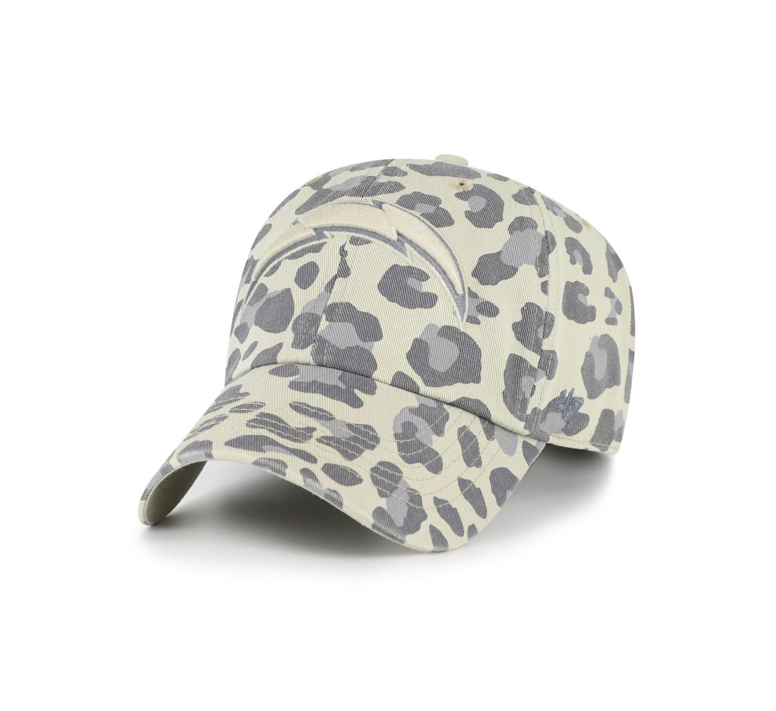 '47 Brand Women's Gray Los Angeles Chargers Bagheera Clean Up Adjustable Hat