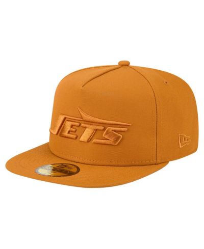 Мужская кепка New Era 59FIFTY A-Frame Color Pack Brown New York Jets
