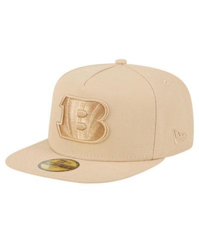 Мужская кепка New Era Cincinnati Bengals Color Pack A-Frame 59FIFTY Light Beige