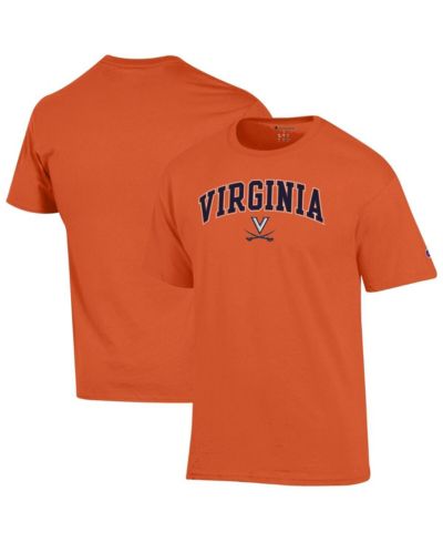 Мужская футболка Champion Orange Virginia Cavaliers Arched Logo