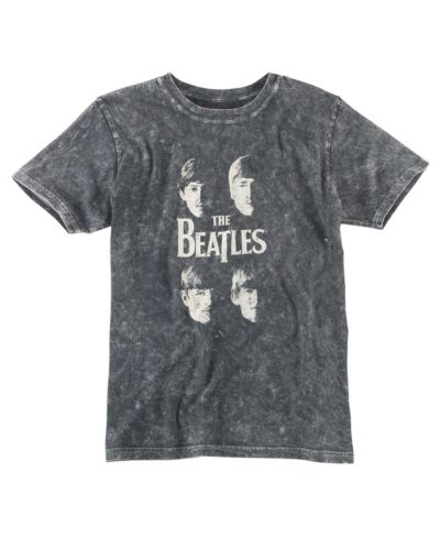 American Needle Men's Black the Beatles Mineral T-Shirt