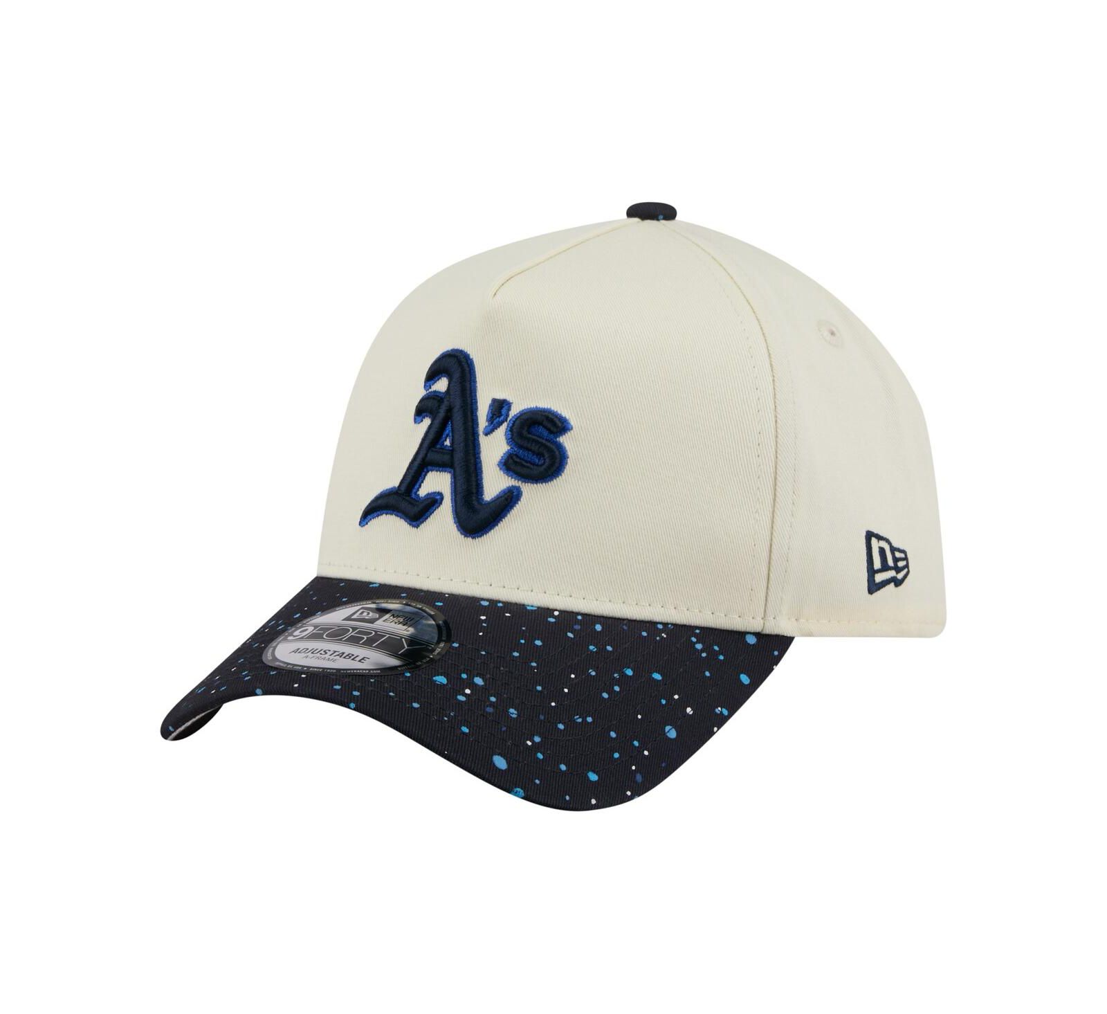New Era Мужская бейсболка Athletics Speckle A-Frame 9FORTY