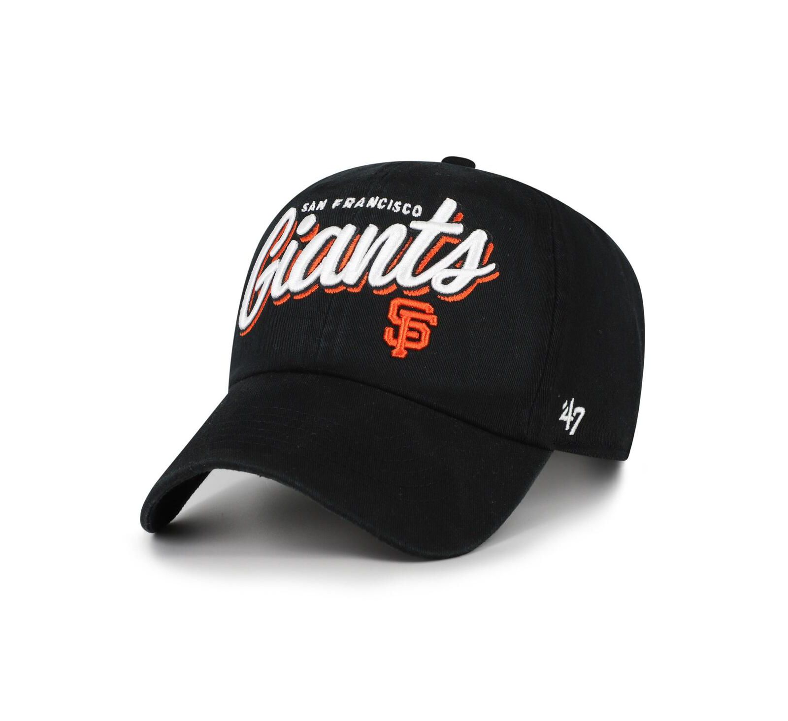 '47 Brand Женская кепка San Francisco Giants Ariana Clean Up Adjustable Black