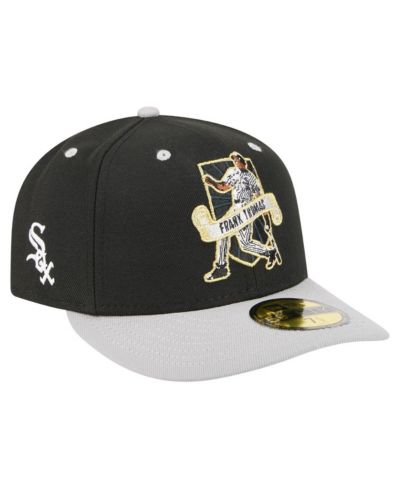 Мужская кепка New Era Frank Thomas Black Chicago White Sox 59FIFTY Fitted