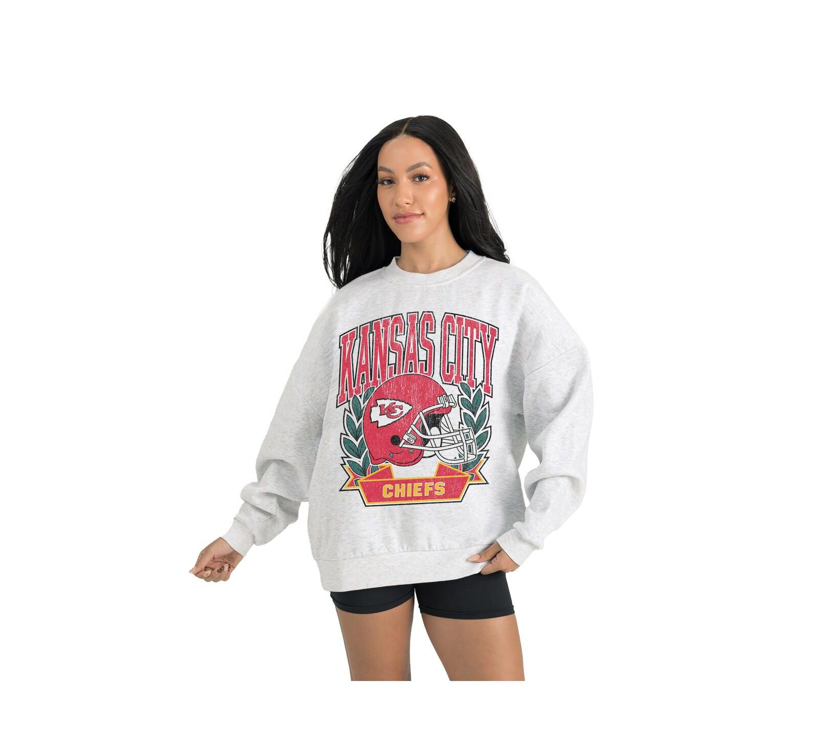 Gameday Couture Женский флисовый свитшот с капюшоном Kansas City Chiefs Heritage Premium