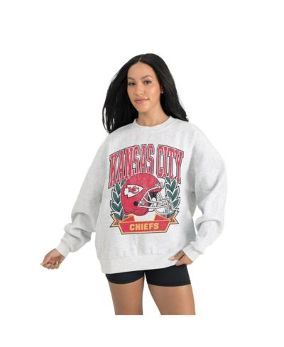 Gameday Couture Женский флисовый свитшот с капюшоном Kansas City Chiefs Heritage Premium