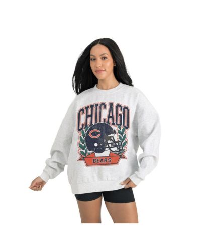 Gameday Couture Женский серый свитшот Chicago Bears Heritage Premium Fleece Pullover
