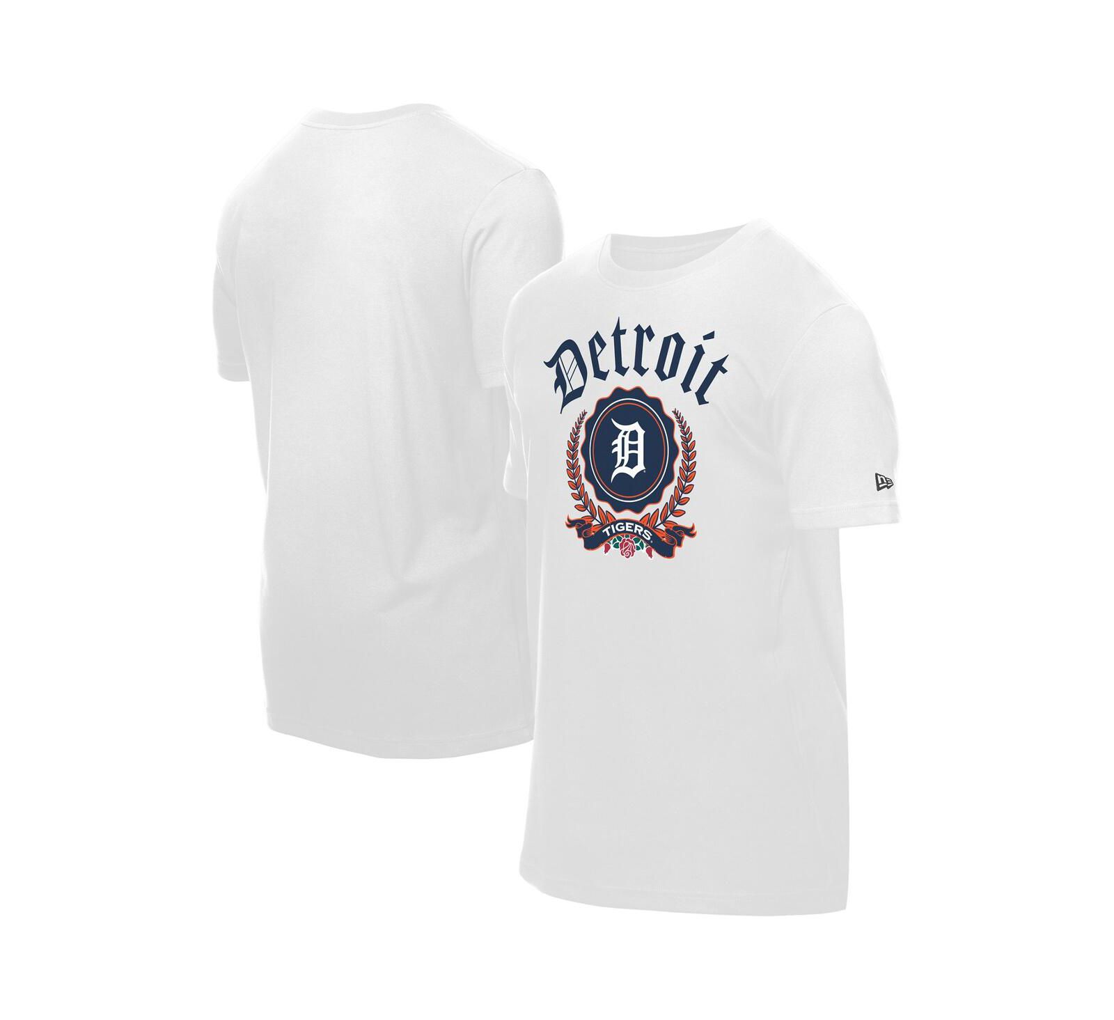Мужская футболка New Era Detroit Tigers Fleur Domestic White