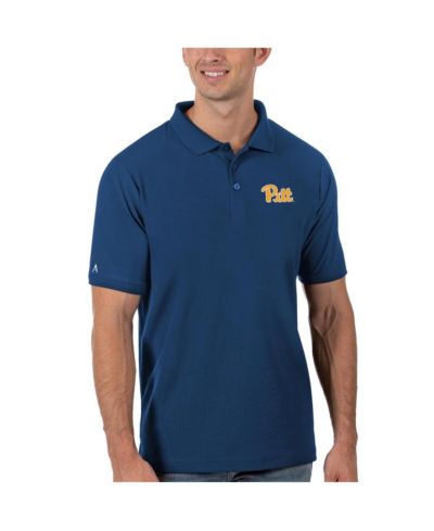 Antigua Men's Royal Pitt Panthers Legacy Pique Polo Shirt
