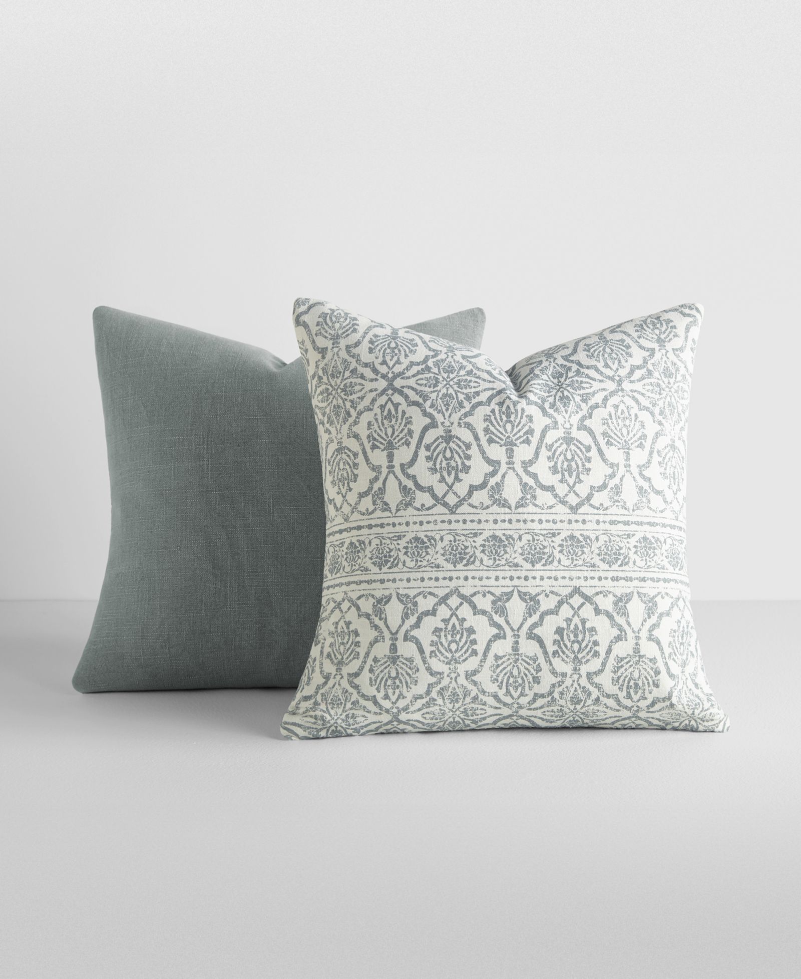 ienjoy Home Cotton Slub 2-Pack Decorative Pillows, 20" x 20"