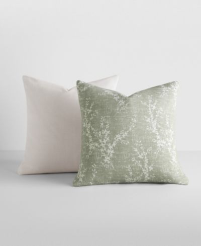 ienjoy Home Cotton Slub 2-Pack Decorative Pillows, 20" x 20"