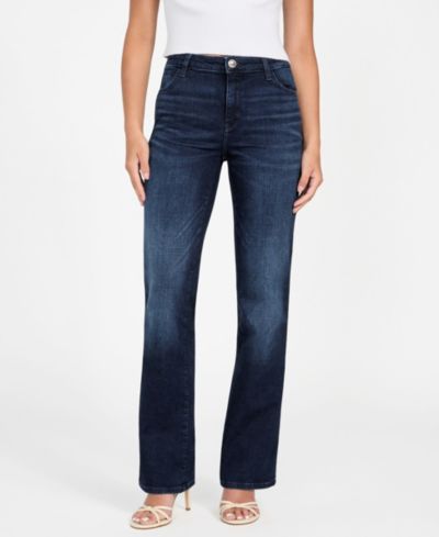 GUESS Женские джинсы Straight Fit Mid Rise