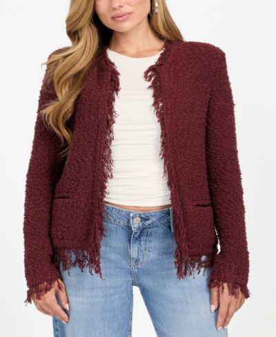 GUESS Женский жакет Kaesi Boucle