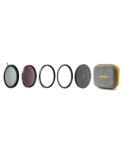 Nisi Swift VND Mist Variable Neutral Density True Color 5-Piece Filter Kit for 82mm Lenses