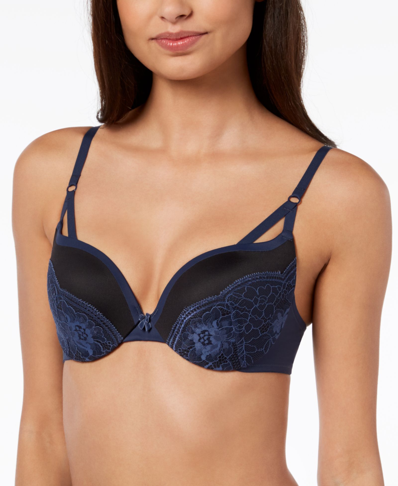 Maidenform Бюстгальтер с косточками Love the Lift Push Up & In Lace Plunge DM9900