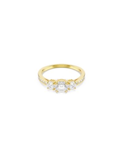 Кольцо Swarovski Stilla Attract с позолотой