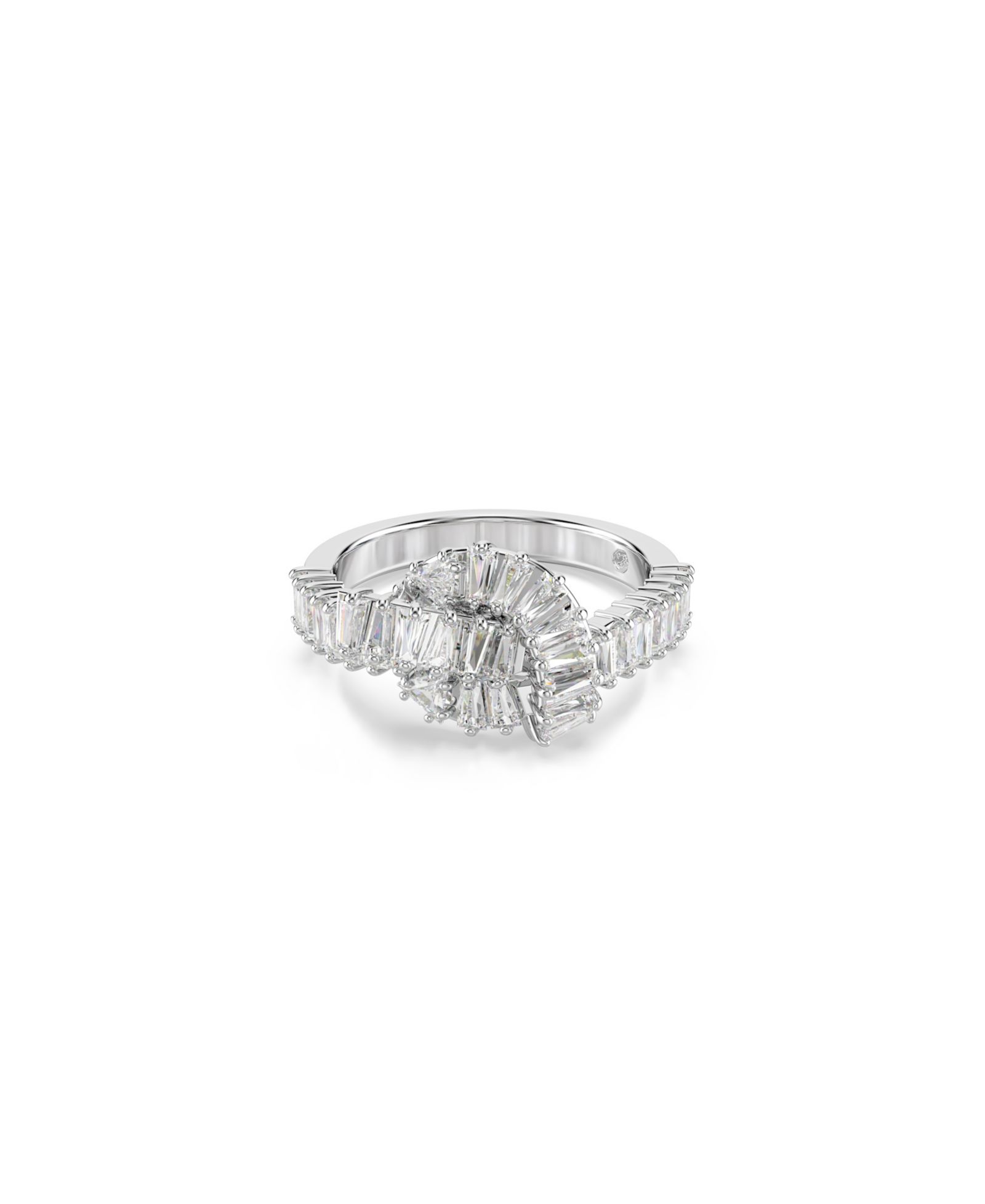 Кольцо Swarovski Matrix White Rhodium Plated