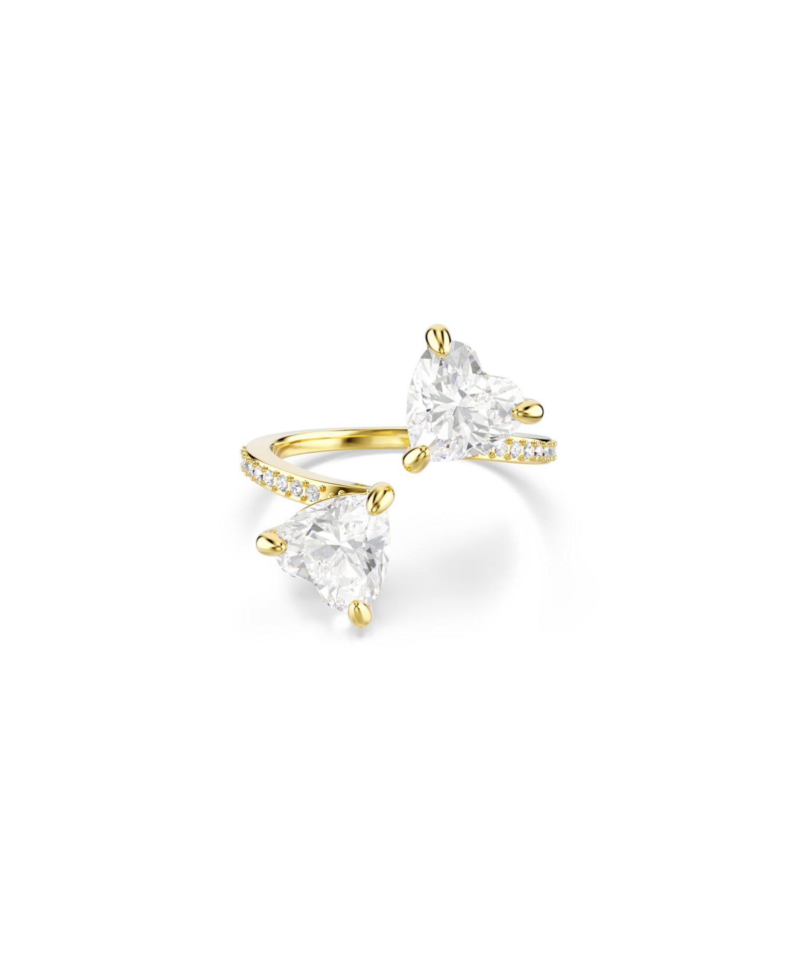 Открытое кольцо Swarovski Mesmera Attract с золотым напылением