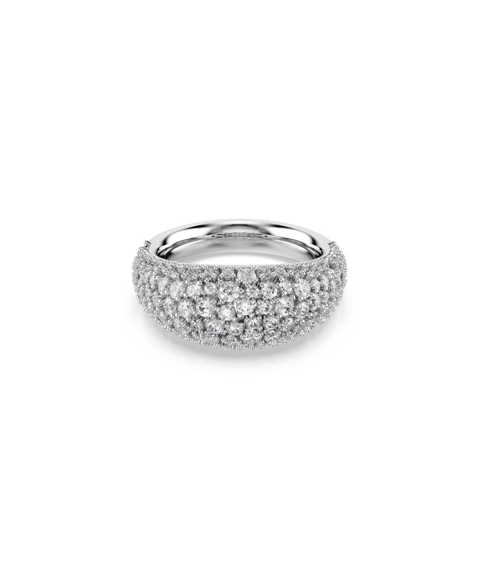 Swarovski Sublima кольцо с белым родиевым покрытием