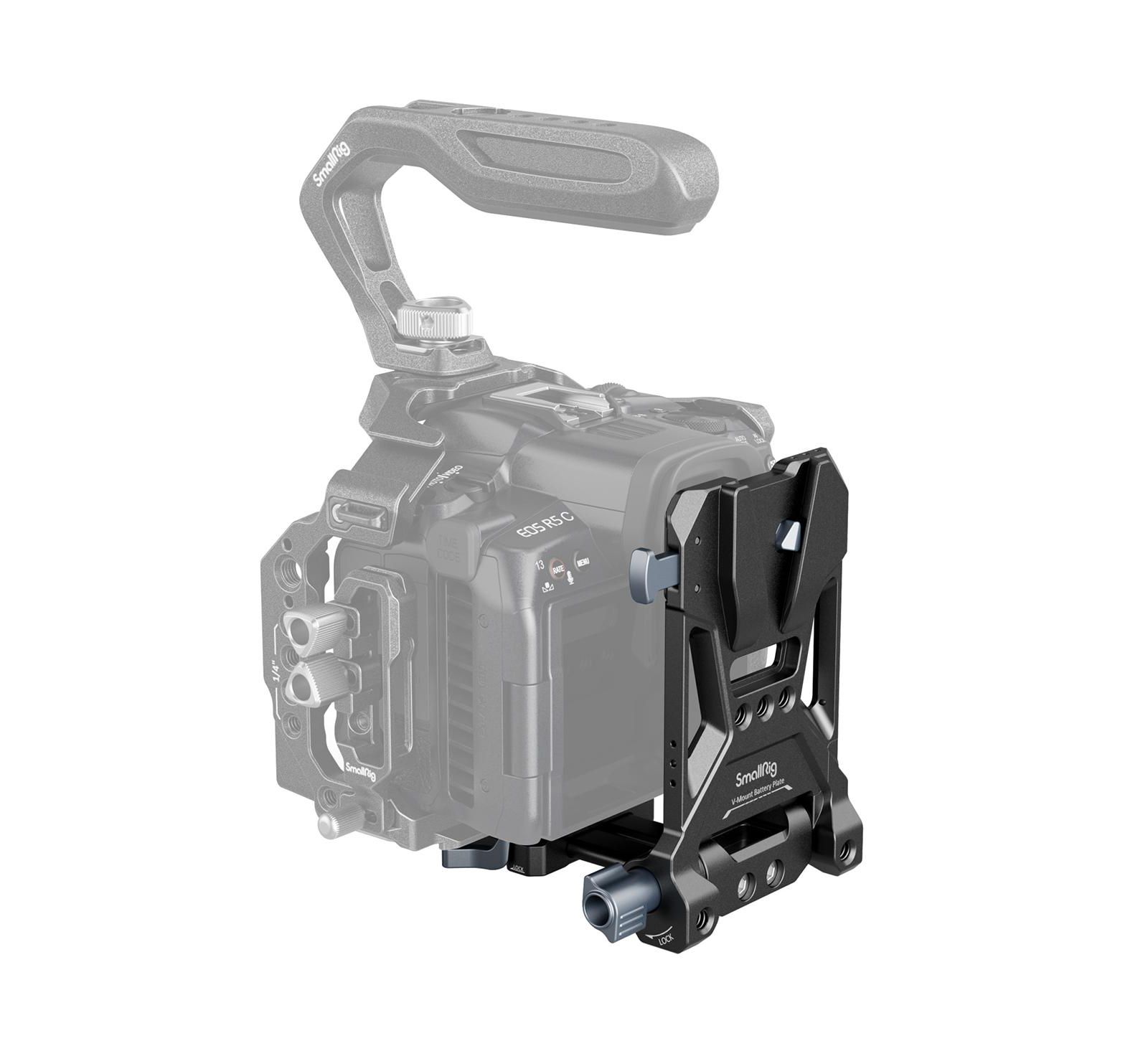 Smallrig 4064B Compact V-Mount Arca-Swiss Battery Mounting System for V-Mount Cameras