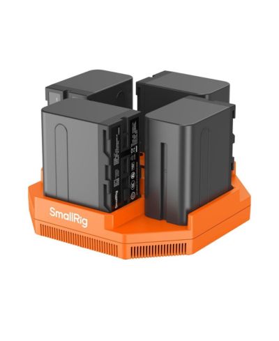 SmallRig SMLRG NP-F970 4-CH BATT CHGR and BATT KIT