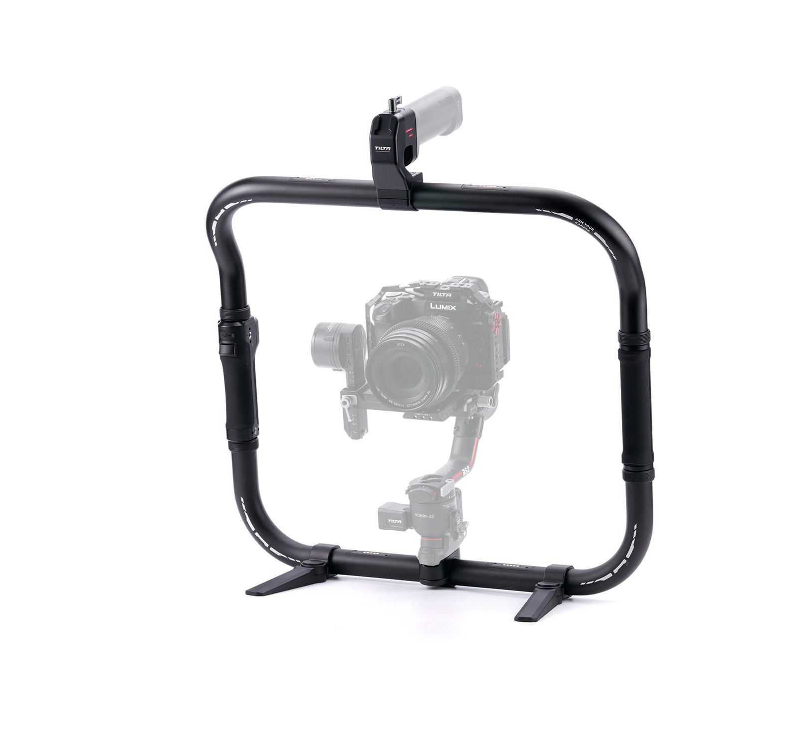 Базовое кольцевое крепление Tilta Basic Ring Grip Plus с интегрированной ручкой управления для DJI RS2, RS3, RS3 Pro, RS5