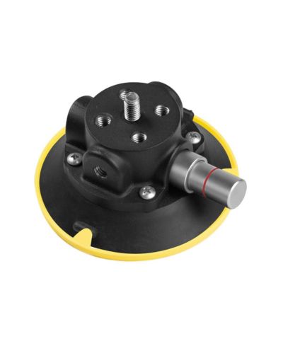 Kupo 4.5" Metal Suction Cup with 3/8"-16 Thread Ballhead-Compatible Mount for Cameras